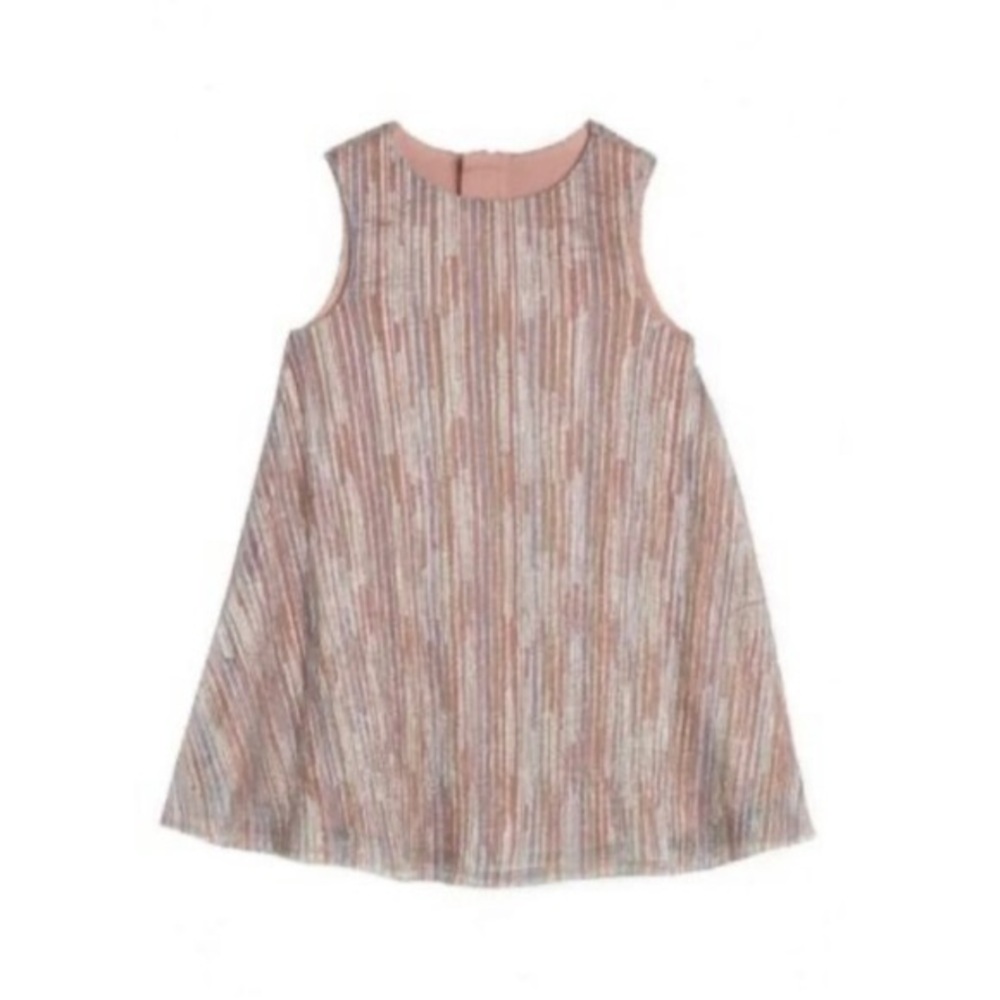 Pippa&Julie baby girl metallic shimmer dress